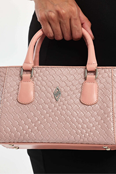 Hüvendo Small Size Long Strap Women's Stylish Hand and Shoulder Bag Powder