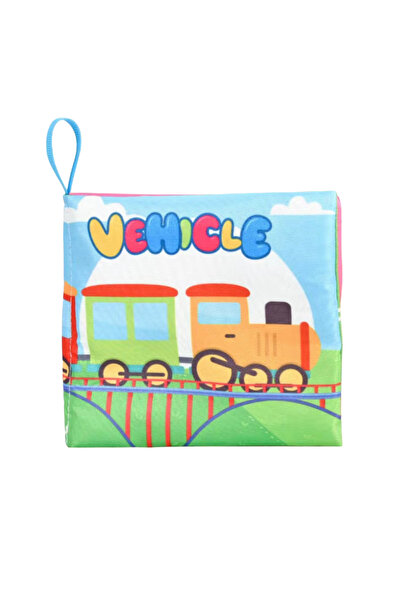 Denn Store Carte senzoriala din material textil pentru bebelusi, educationala...