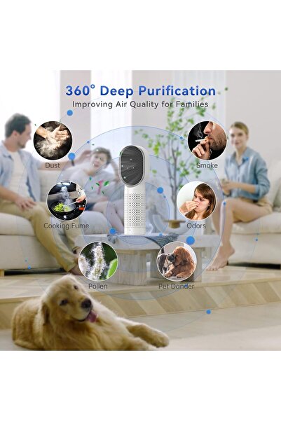 Generic Small Air Purifier, Air Purifiers For Home With H13 HEPA Filter,Ionizer