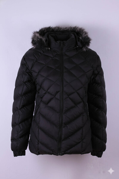 trender Black Women's Coat Jessica