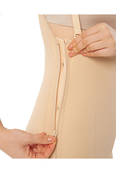 Variteks 222 Zippered Underbust - Above Knee / Back Supported Liposuction Corset