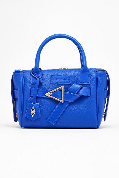 Hüvendo حقيبة يد وكتف نسائية يومية بحزام طويل متوسط ​​الحجم مع تفاصيل مشبك ال...