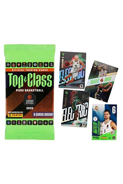 Panini Carte de colecție de baschet Fifa Top Class 2025 Euroleague