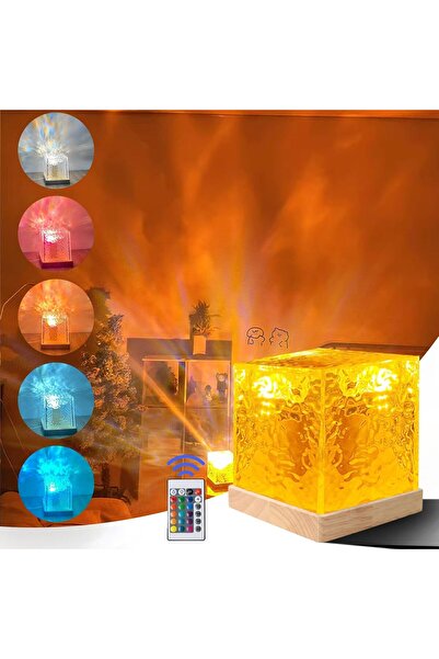 KASTWAVE Galaxy Projector Light for Bedroom, Ocean Wave Sensory Light with 16 Colors (ice Cube)