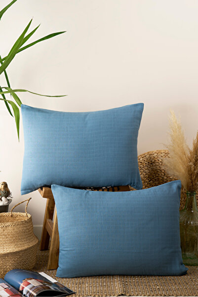 Cottonin Home غطاء وسادة من الموسلين بطبقتين OEKO-TEX ®   المعيار 100