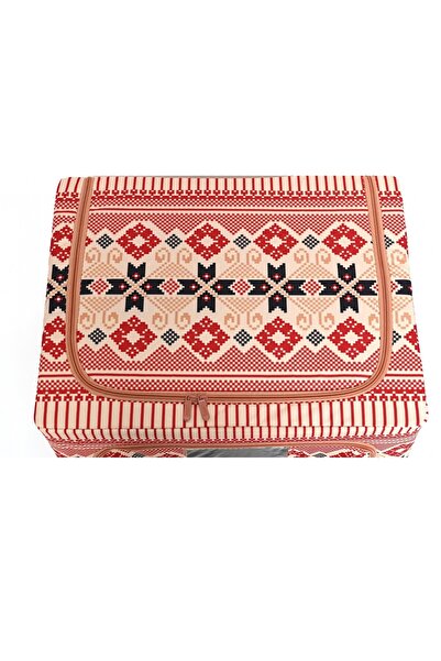 Flippy Foldable Storage Box 100 L, Cotton & Linen, 60x42x40 cm, Front Window, Model 1