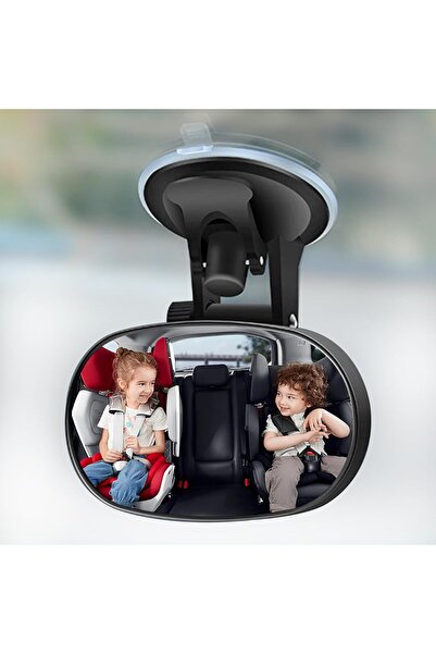 Generic VenxyKod Child Car Mirror - Adjustable Suction-Mount Rear-Facing Mirror