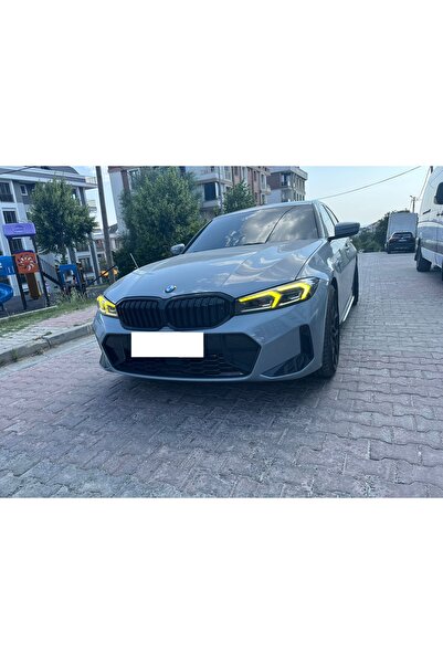 idealaksesuar Bmw G20 Lci 2023+ Gündüz Ledi Sarı Far Modülü Orjinal Farlar İl...