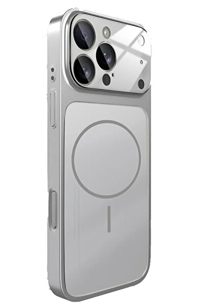 KVK PRİVACY iPhone 16 Pro Max Uyumlu 17 Pro Max Görünümlü Çevirici Kamera Kor...