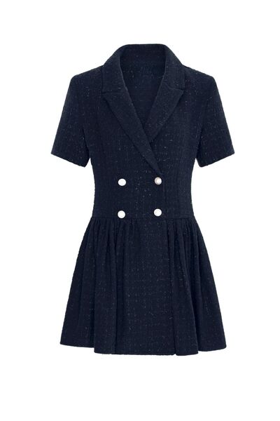 laulei Rochie mini jachetă Sadia Tuvit bleumarin