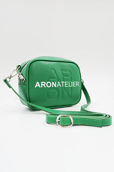 Hüvendo حقيبة كتف نسائية صغيرة الحجم بحزام متقاطع من العشب