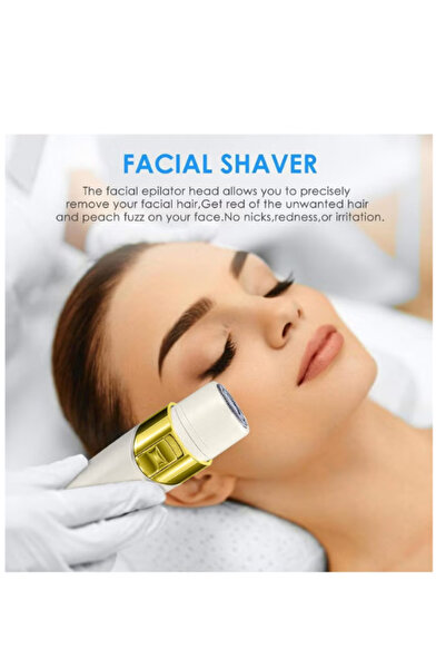 Dingling RF-110 5-in-1 Women's Grooming Kit USB Rechargeable Multi-Trimmer Set with Facial Brush