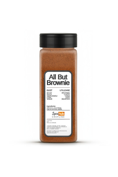 Spicehub Mix All But Brownie, condiment premium pentru brownie fara cuptor si...