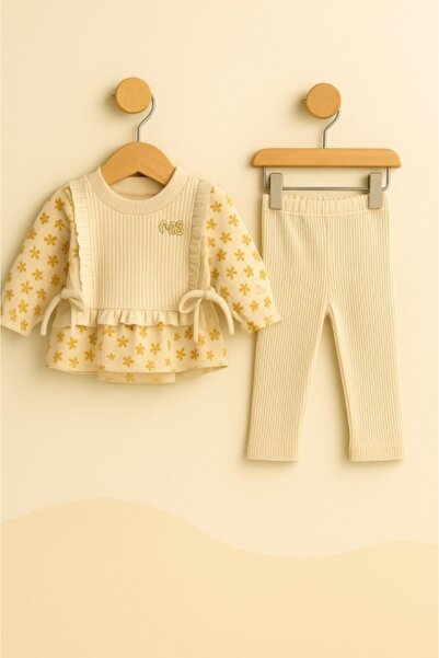 TURCIA Moeboon floral blouse and pants set, 18-24 months