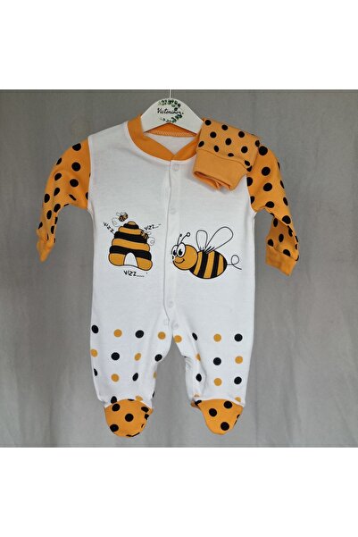 Victorino Bee jumpsuit with boots and hat