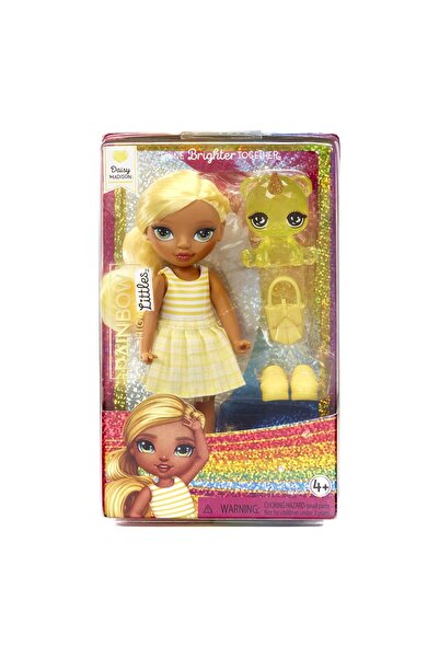 Rainbow High Papusa Littles Daisy Maddison cu unicornul de companie, Roz
