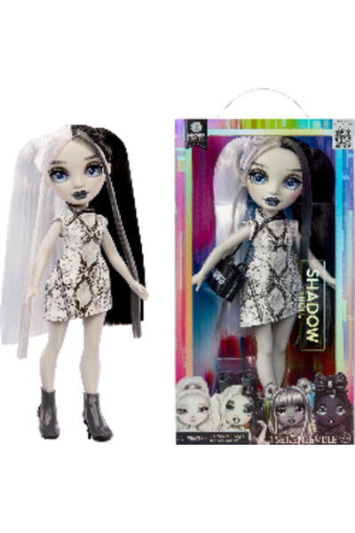 Rainbow High Papusa Rainbow High, Shadow Heather Grayson, culori monocrome, 28 cm