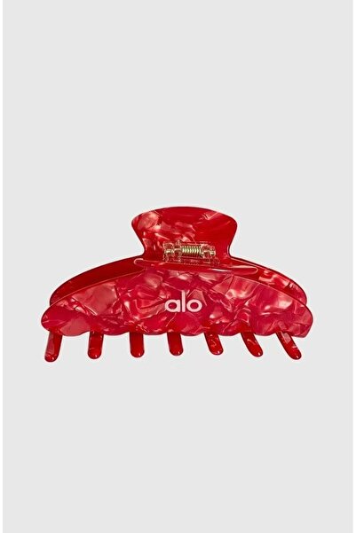 Alo Metallic label hair grab
