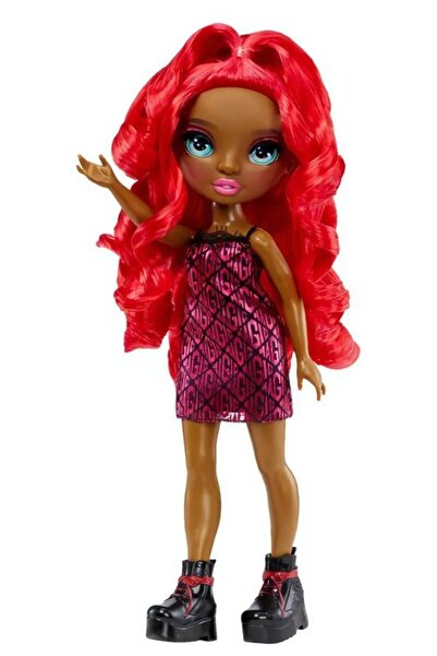 Rainbow High Papusa Daria Roselyn, cu accesorii, 28 cm