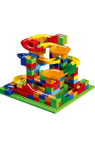 Soli Set de blocuri de constructie mini Marble Run, 168 piese