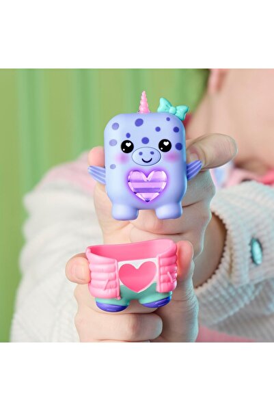 Hasbro Nano-Mals Blubby the Narwhal Electronic Fidget Animal