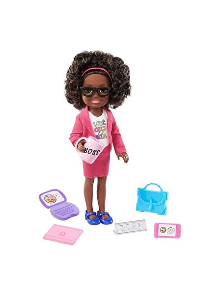 Barbie Papusa Barbie, Chelsea businesswoman accesorii, 3 ani+
