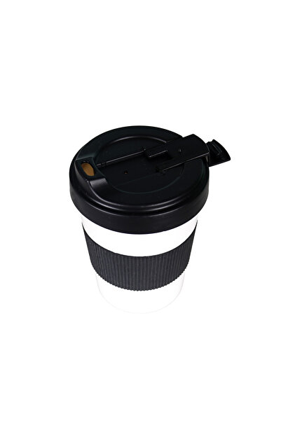 Mons 550ml Coffee Cup Qlux Camping Travel Auto Hiking Coffee Cup with Lid L-00986 Bpa Free