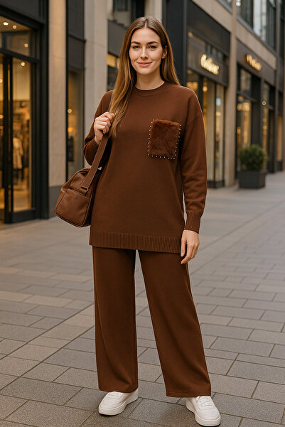 semela Woolen Knitting Suit