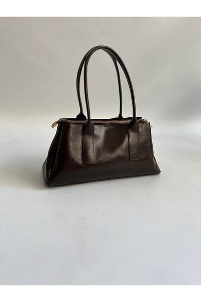 Cersei حقيبة يد وكتف نسائية من مونيكا باللون البني المر