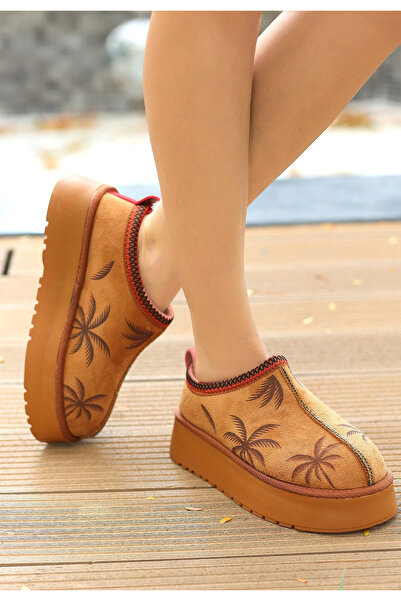 ZENGEZUR MALL Sptrns Mucy Tan Suede Boots (210502) (Size: 37)