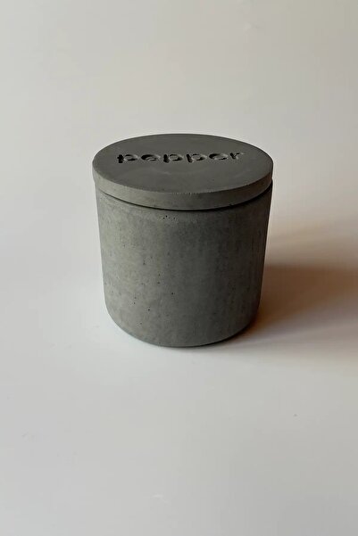 sin istanbul Concrete Pepper Shaker with Lid Anthracite