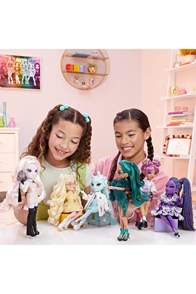 Rainbow High Papusa Rainbow High, Shadow High Rexx McQueen cu haine si 10 accesorii, 28 cm