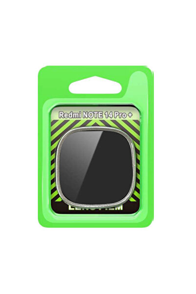 FREEDOM STOREE عدسة الكاميرا المعدنية Xiaomi Redmi Note 14 Pro Plus Raze - فضية