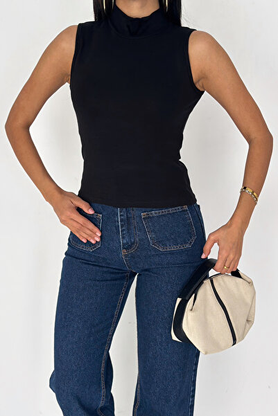 Noa Noa Women's Sleeveless High Neck Basic Bodysuit – Sleek Core