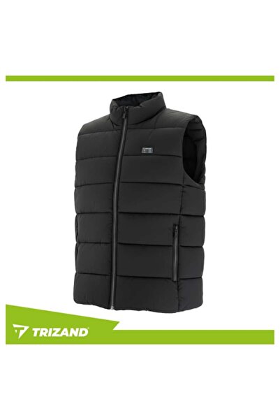 Trizand heated vest, 11 heating zones, USB powered, size L, 3 temperature levels, unisex, black