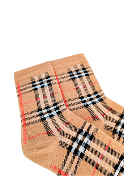 Shuttle Park Special Series Happy Colorful Line Patterned Socks Fun Comfortable Stylish Design Style Stitch-Free Socket Socks