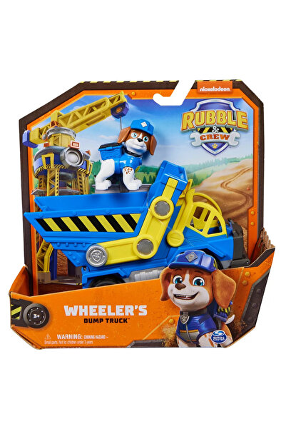Spin Masters RUBBLE'S PUP PATROL AND THE WHEELER BASE VEHICLE TEAM