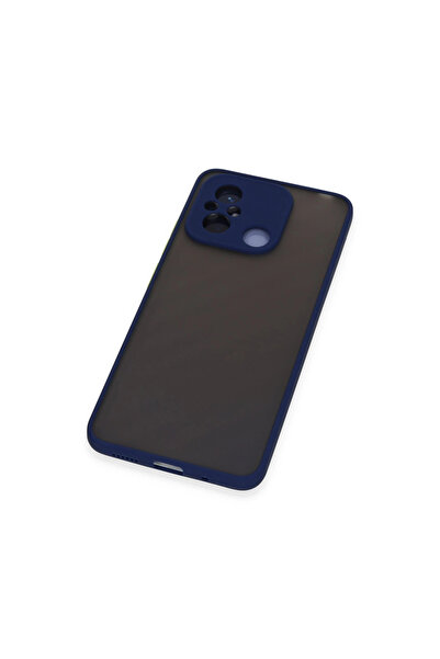 Mepura Xiaomi Redmi 12C Case Montreal Silicone Cover - Navy Blue