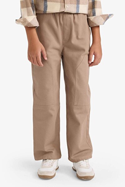 DeFacto Boy's 2-Piece Set Checkered Shirt Pants G4678A825Wn