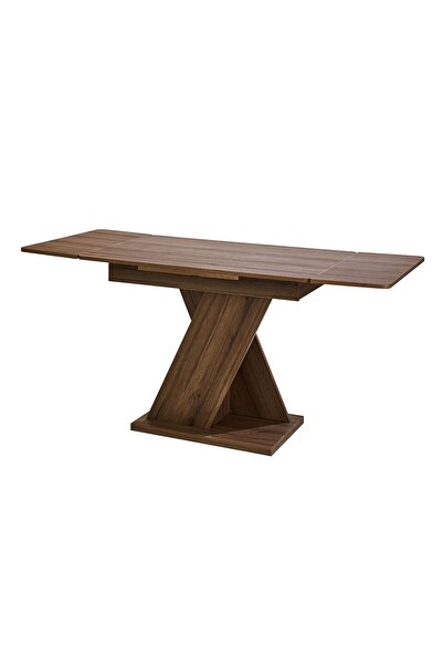 VENITIVO VINDEM CELOR INTELIGENTI Masa bucatarie extensibila, dreptunghiulara, 4 persoane, nuc, 104 / 164.5 x 68 x 77.5 cm