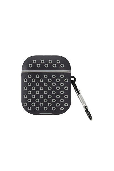 eco port حافظة Airpods 2 (الجيل الثاني) الرياضية المثقبة - أسود-رمادي