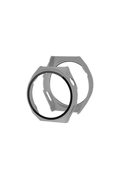 Marsilyan Huawei watch gt3 pro 43mm dota glass case screen protector - grey