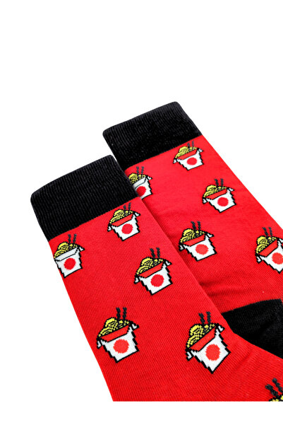 Shuttle Park Special Series Happy Colorful Potato Patterned Chips Socks Fun Comfortable Stylish Design Style Socks