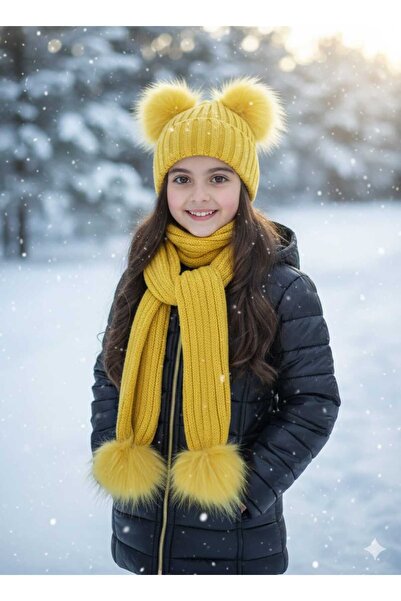 EXTRAÇARŞI Palton pentru fetiță, rezistent la apă și vânt, cu eșarfă