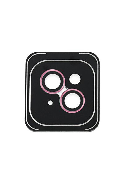 eco port عدسة كاميرا جوكو آيفون 14 بي في دي ميتال - وردي