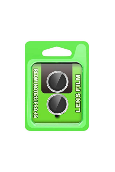 FREEDOM STOREE عدسة كاميرا شاومي ريدمي نوت 13 برو 4 جي ريز ميتال - فضي