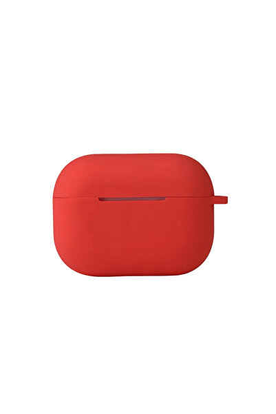 eco port حافظة معلقة لسماعات Airpods Pro 3 (الجيل الثالث) - أحمر