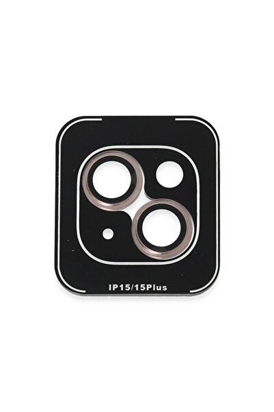 eco port عدسة كاميرا جوكو آيفون 15 بي في دي معدنية - وردي