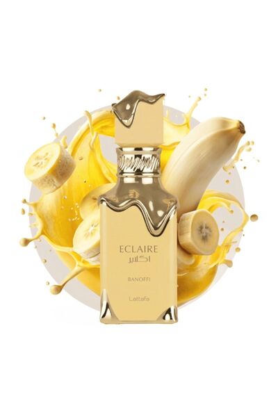 lattafa Eclaire Banoffi, the Golden Perfume with Sweet Notes that Leaves a Trace of Elegance