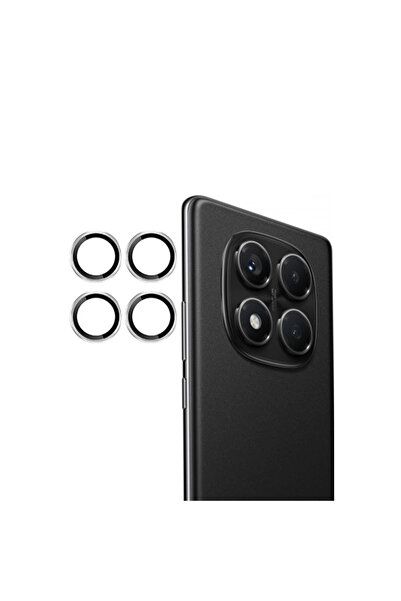 eco port جوكو ريدمي نوت 14 برو 4G بطلاء معدني لعدسة الكاميرا - فضي